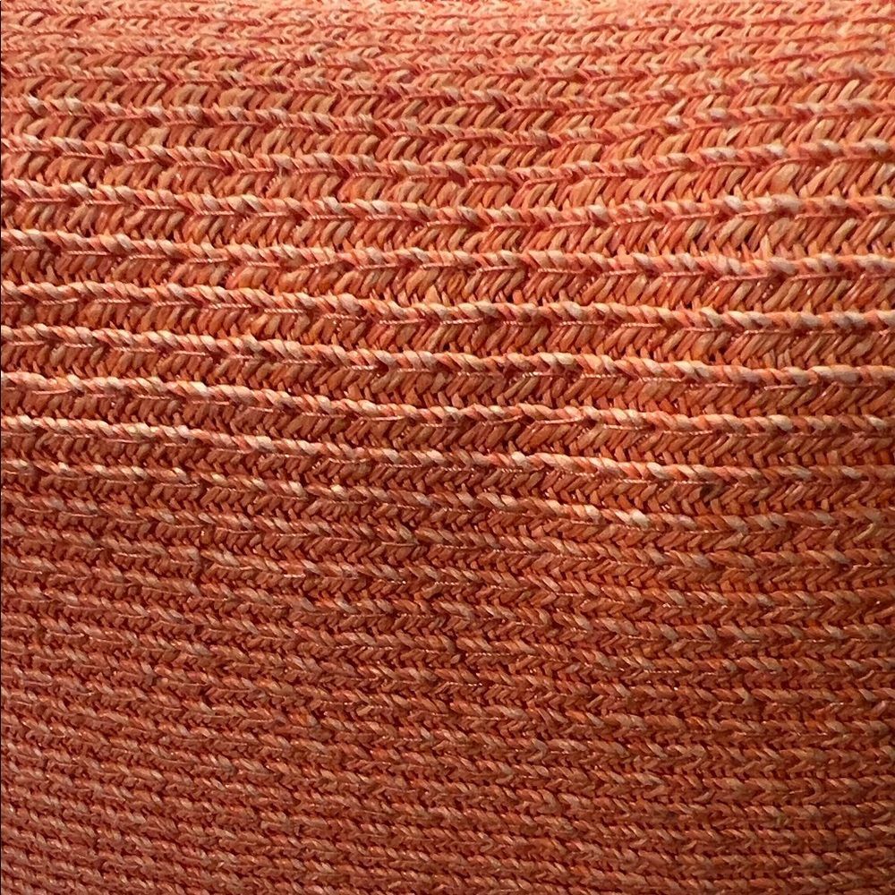 Talbots Small Woven Coral Shoulder Bag RN#29219 - Picture 3 of 15